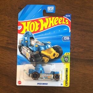 Mattel Hot Wheels Speed Driver - Blue and Yellow